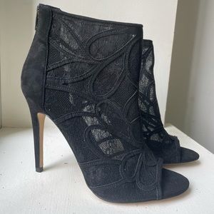 Aldo Open Toed Booties